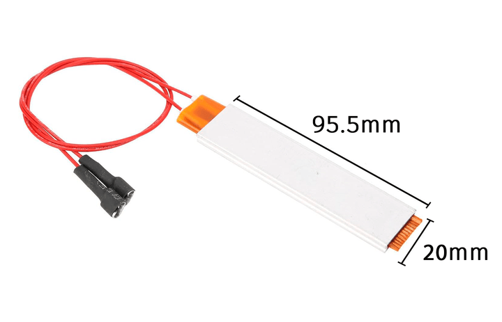 Resistencia calefactor PTC Cerámica 110v para Incubadora 270°C 42W - Tecneu