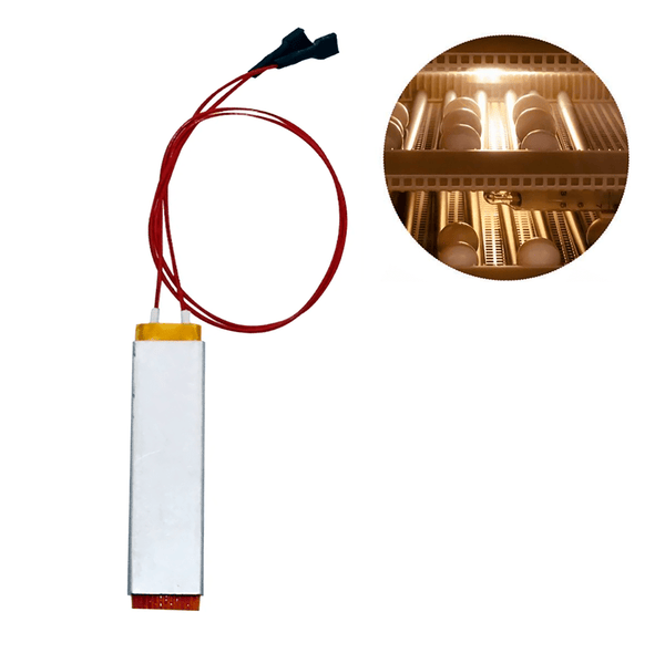 Resistencia calefactor PTC Cerámica 110v para Incubadora 270°C 42W - Tecneu