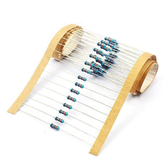 Resistencias De 1/4W 5% de 1 Ohm ~ 1M Ohms