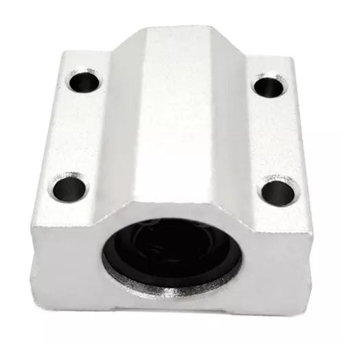 Rodamiento Lineal Balero 10mm Chumacera Sc10uu 3d Lm10uu Cnc - Tecneu