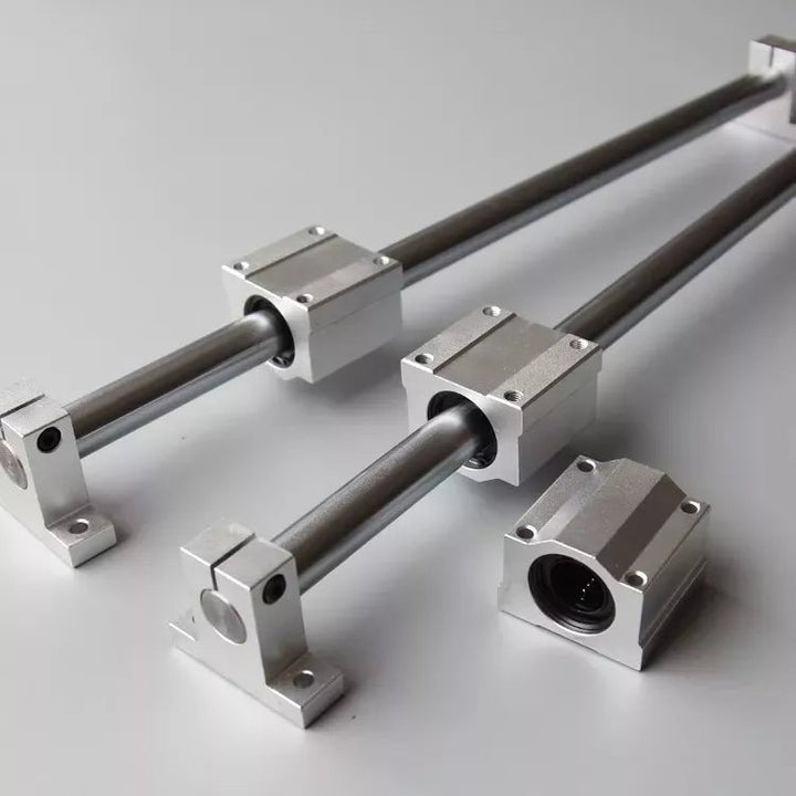 Rodamiento Lineal Balero 10mm Chumacera Sc10uu 3d Lm10uu Cnc - Tecneu