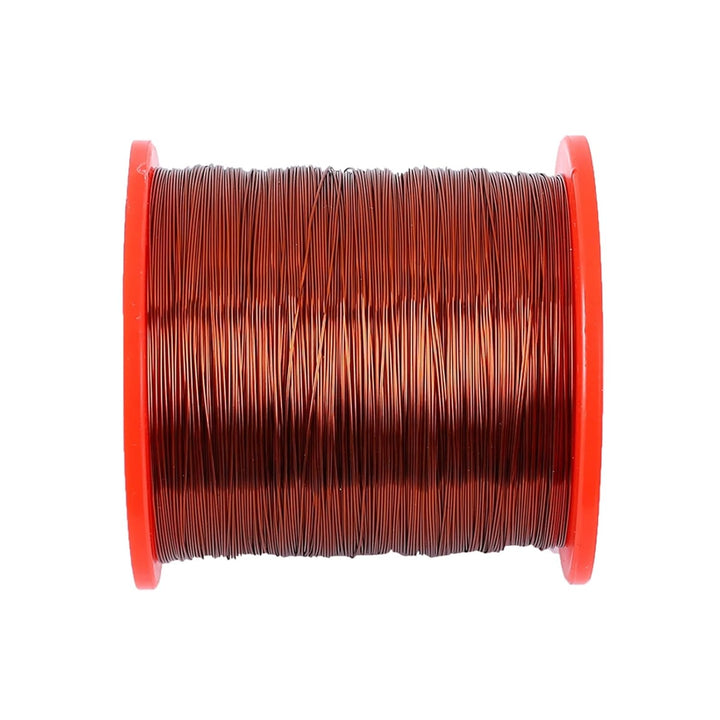 Rollo Bobina Alambre Magneto Esmaltado 500g 100% Cobre 30AWG - Tecneu