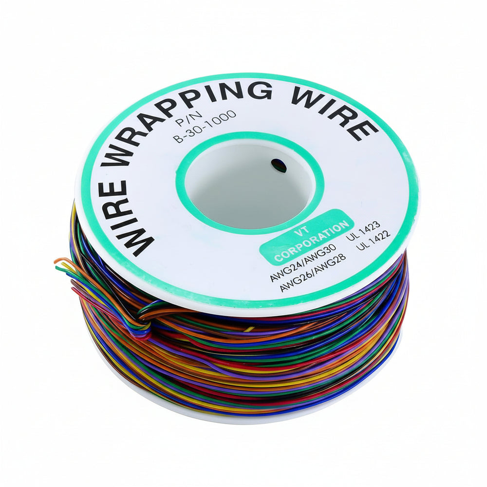 Rollo De Cable Kynar 305m 30 Awg Wire Wrapping