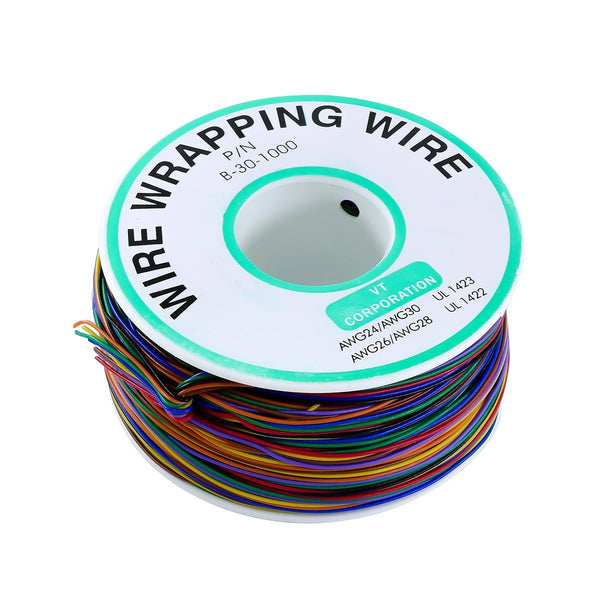 Rollo De Cable Kynar 305m 30 Awg Wire Wrapping - Tecneu