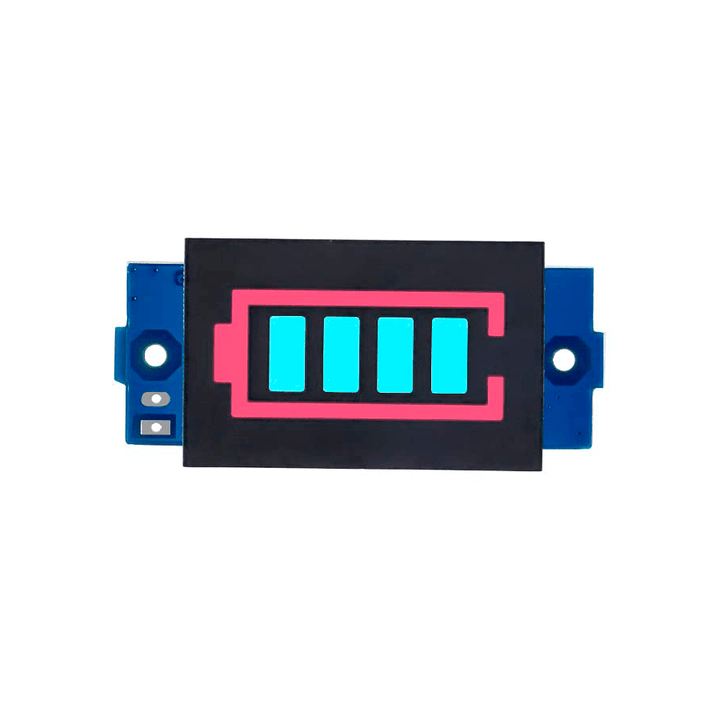 Modulo Indicador De Carga De Batería De Litio Led 18650 4S - 2S - 2S - 1S - Tecneu