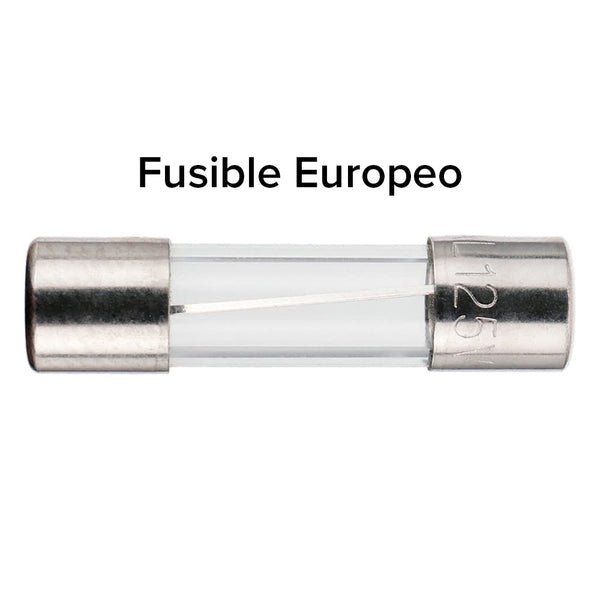 Fusible Tipo Europeo 250V 5x20mm Protección 1A - 10A - Tecneu