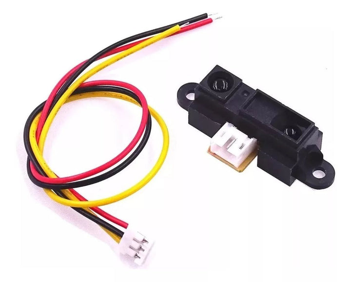 Sensor De Distancia Sharp 2y0a21 10 - 80cm - Tecneu