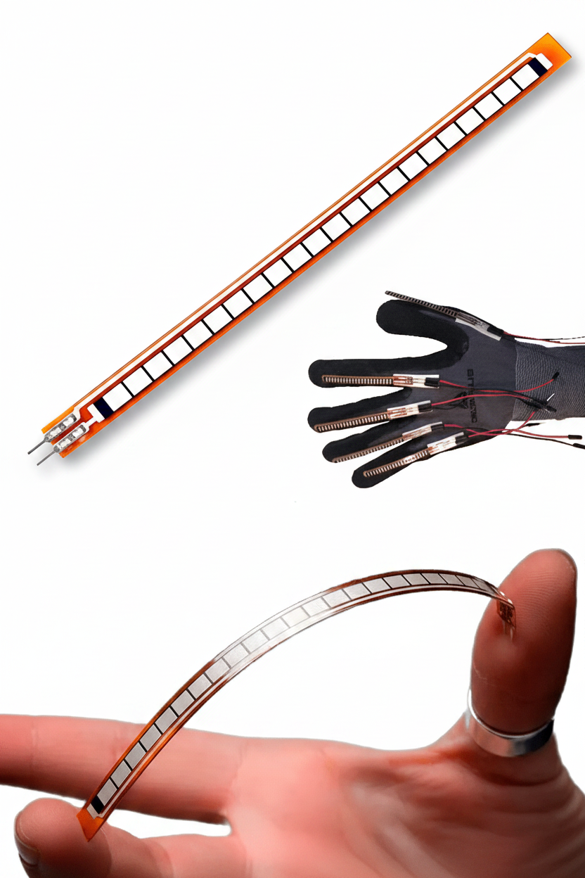 Sensor De Flexion De Resistencia Para Detección Angular 95mm