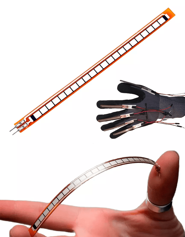 Sensor De Flexion De Resistencia Para Detección Angular 95mm - Tecneu