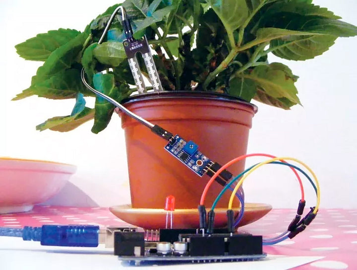Sensor De Humedad De Tierra Suelo - Tecneu