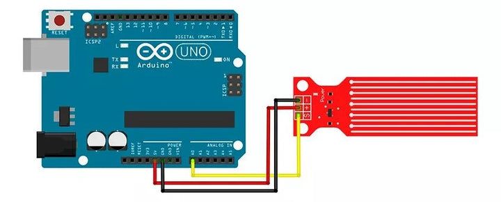 Sensor De Nivel De Agua Lluvia Analogico - Tecneu