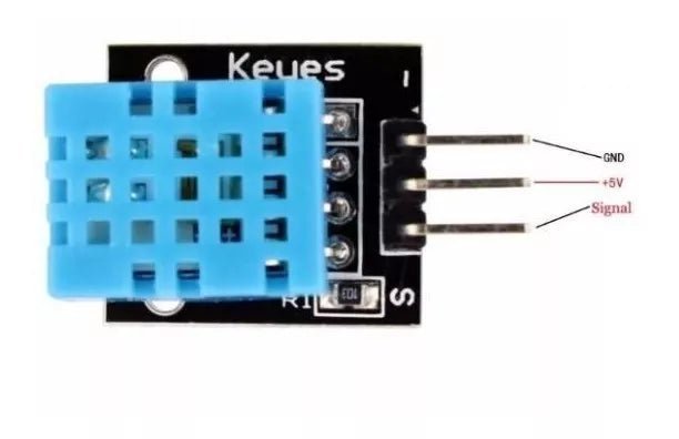 Sensor De Temperatura Y Humedad Dht11 - Tecneu