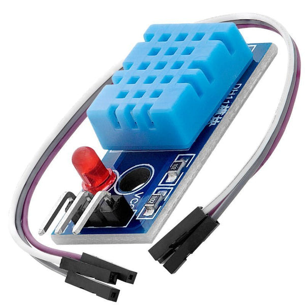 Sensor De Temperatura Y Humedad Dht11 C/jumpers - Tecneu