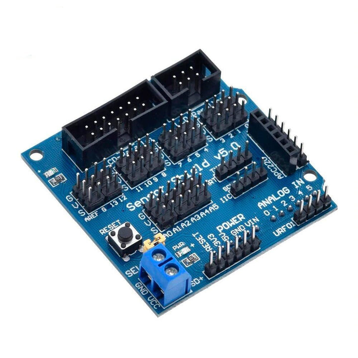Sensor Shield Expansion V5.0 para Tarjeta Uno, Mega, Leonardo - Tecneu