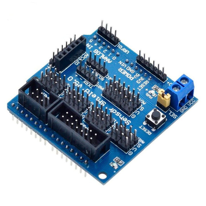 Sensor Shield Expansion V5.0 para Tarjeta Uno, Mega, Leonardo - Tecneu
