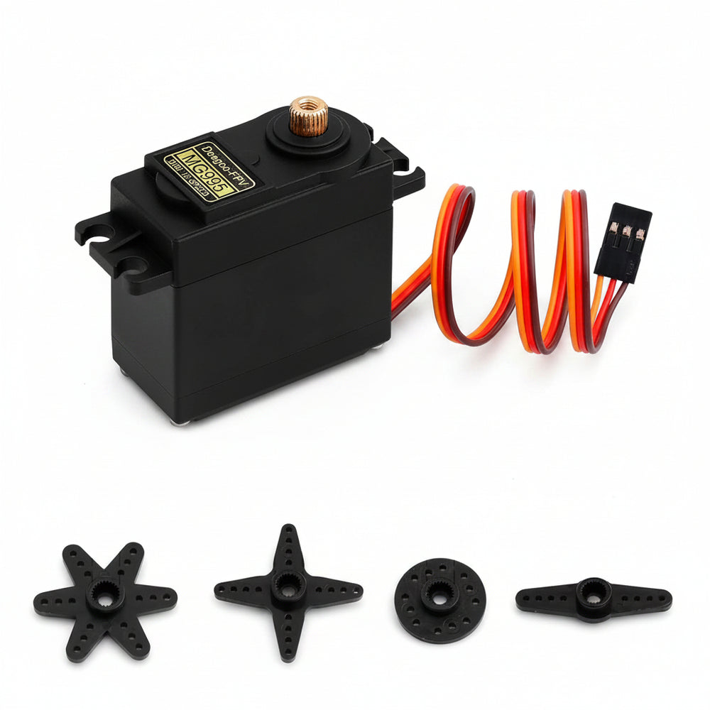 Servo Mg995 Servomotor 360° Giro Continuo Engranes De Metal