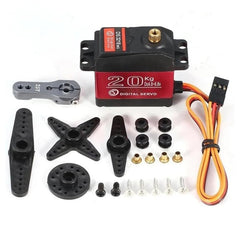 Servomotor Ds3218 giro 360° 21 kg Alto torque Engranes de Metal