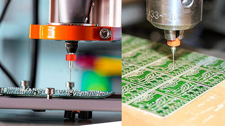 Set 10 Brocas Tungsteno 0.3 - 1.2 Mm Pcb Router Cnc Mototool - Tecneu