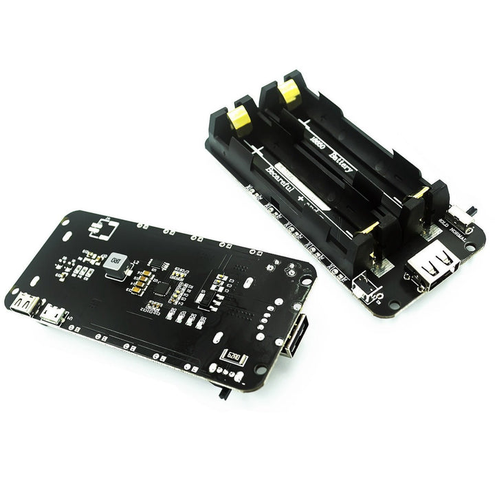 Shield Carga Rápida 2 Baterías 18650 3a 5v Y 3v Usb C Micro - Tecneu