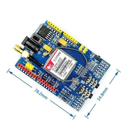 Shield Gprs/gsm Simcom Sim900 Quad Band - Tecneu