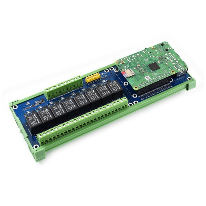 Shield Para Raspberry Pi Relevador De Potencia 10a 8 Canales - Tecneu