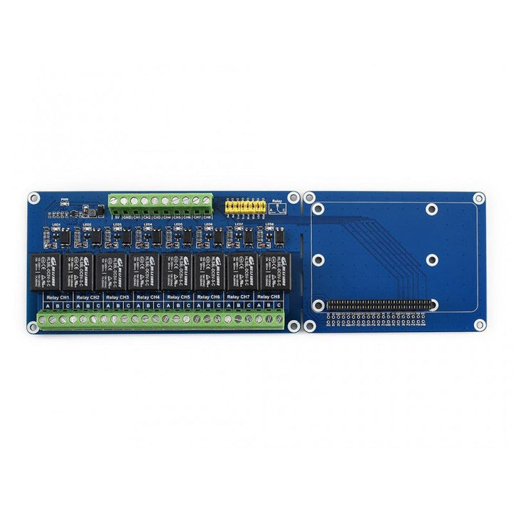Shield Para Raspberry Pi Relevador De Potencia 10a 8 Canales - Tecneu