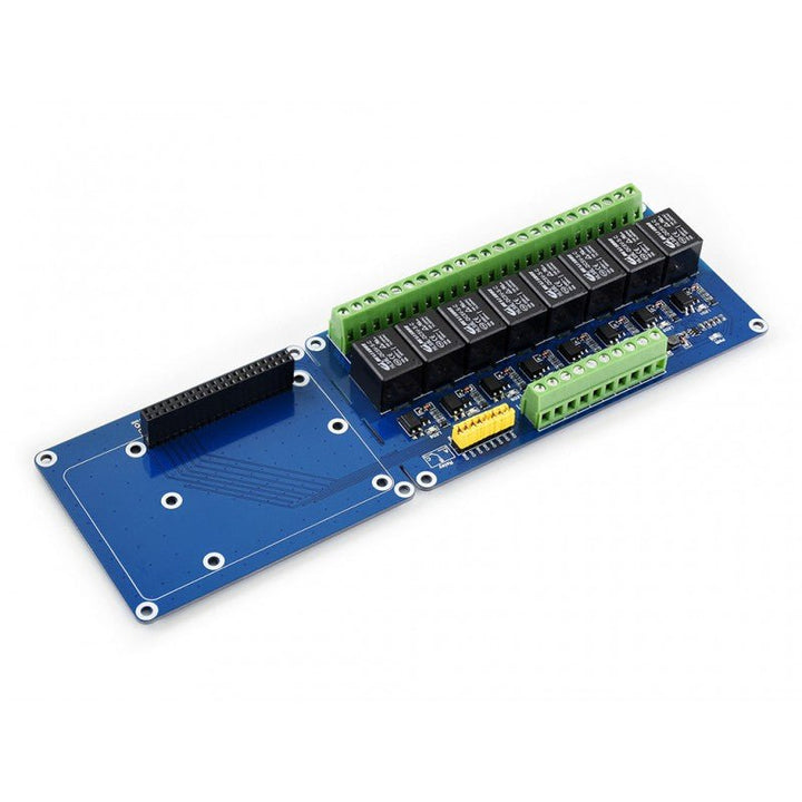 Shield Para Raspberry Pi Relevador De Potencia 10a 8 Canales - Tecneu