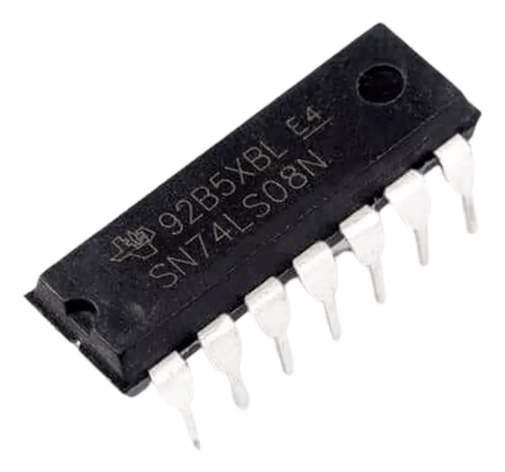 SN74LS08N Compuerta AND de 2 entradas - Tecneu