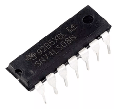 SN74LS08N Compuerta AND de 2 entradas