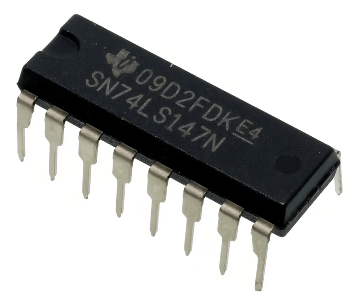 Dip Encoder SN74LS147N Encoder Codificador Prioritario de 9 a 4 Lineas DIP-16 ...