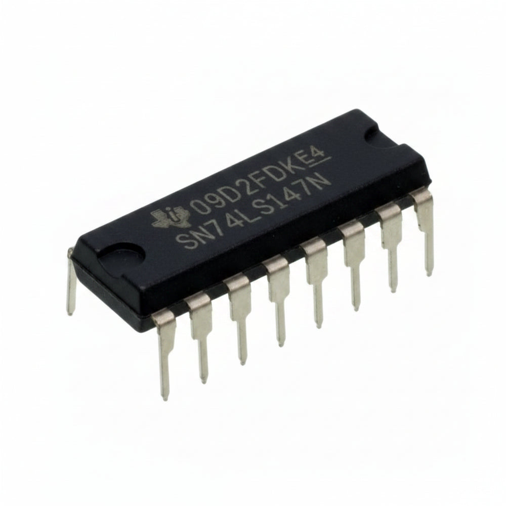 SN74LS147 Encoder Codificador Prioritario de 9 a 4 Lineas DIP-16 Decimal a Binario 74LS147