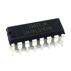 SN74LS161N Contador Binario Sincróno de 4 Bits DIP-16