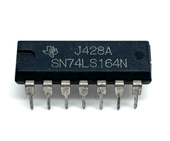 SN74LS164N Registro de Corrimiento 8 Bits DIP-14