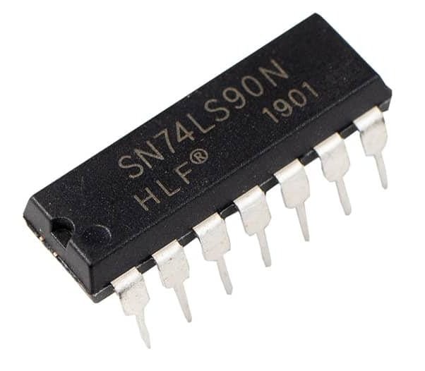 SN74LS90N Contador Decadas BCD Asíncrono 4bits Up/down 74LS90 - Tecneu