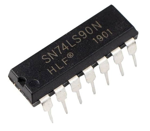 SN74LS90N Contador Decadas BCD Asíncrono 4bits Up/down 74LS90
