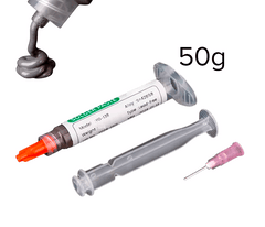 Soldadura en Pasta Sin Plomo Sn42Bi58 138℃ 50g Jeringa SMD