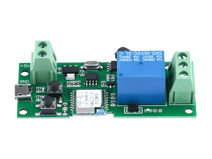 Sonoff Interruptor WIFI Inalámbrico 5V 433MHZ Rele 10A + RF - Tecneu