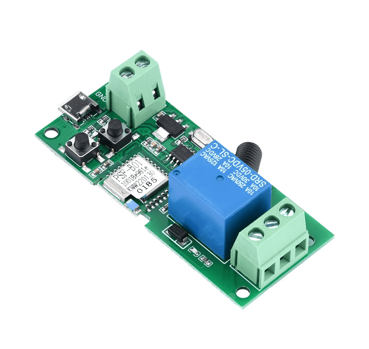 Sonoff Interruptor WIFI Inalámbrico 5V 433MHZ Rele 10A + RF - Tecneu