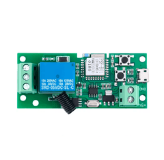 Sonoff Interruptor WIFI Inalámbrico 5V 433MHZ Rele 10A + RF