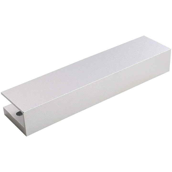 Soporte De Aluminio en U Para Cerradura Magnetica 280Kg Herraje En U - Tecneu