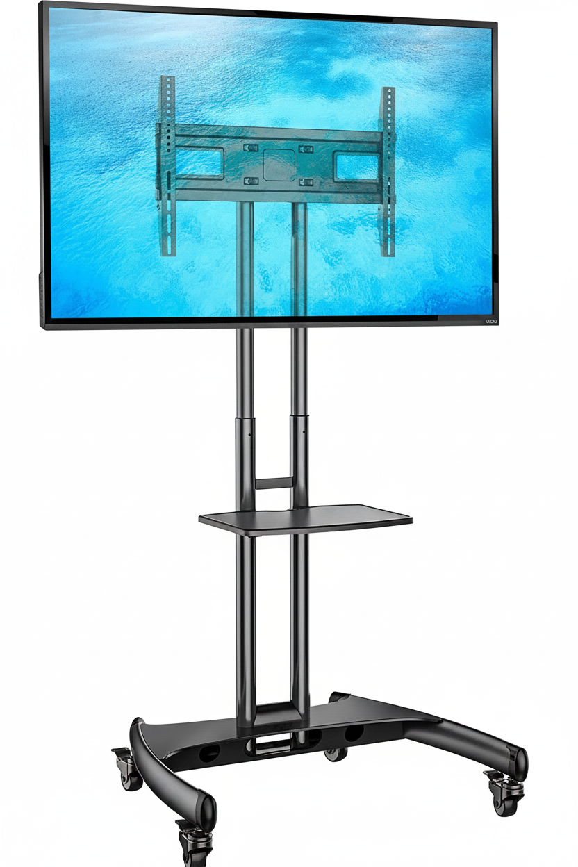 Soporte De Piso Giratorio Carro Para Televisor De 32-65''