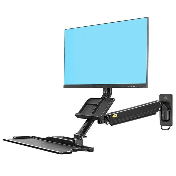Soporte Monitor Y Teclado De Pared 22 - 35 Pulgadas Retráctil MB32 - Tecneu