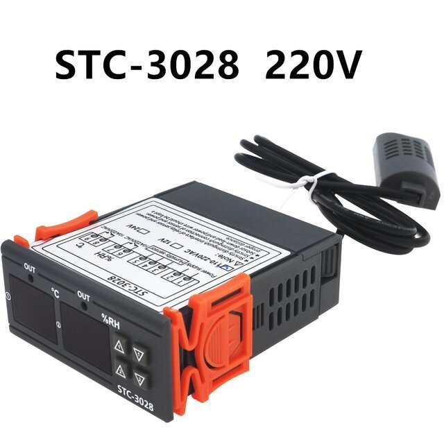 Stc - 3028 Control De Temperatura Y Humedad Incubadoras 110vac - Tecneu