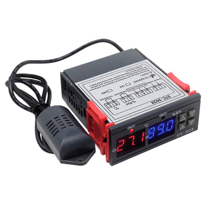 Stc - 3028 Control De Temperatura Y Humedad Incubadoras 110vac - Tecneu