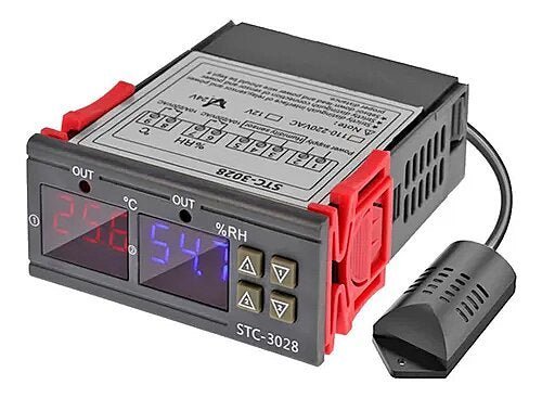 Stc - 3028 Control De Temperatura Y Humedad Incubadoras 110vac - Tecneu