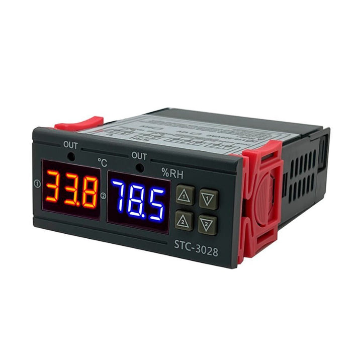Stc - 3028 Control De Temperatura Y Humedad Incubadoras 110vac - Tecneu