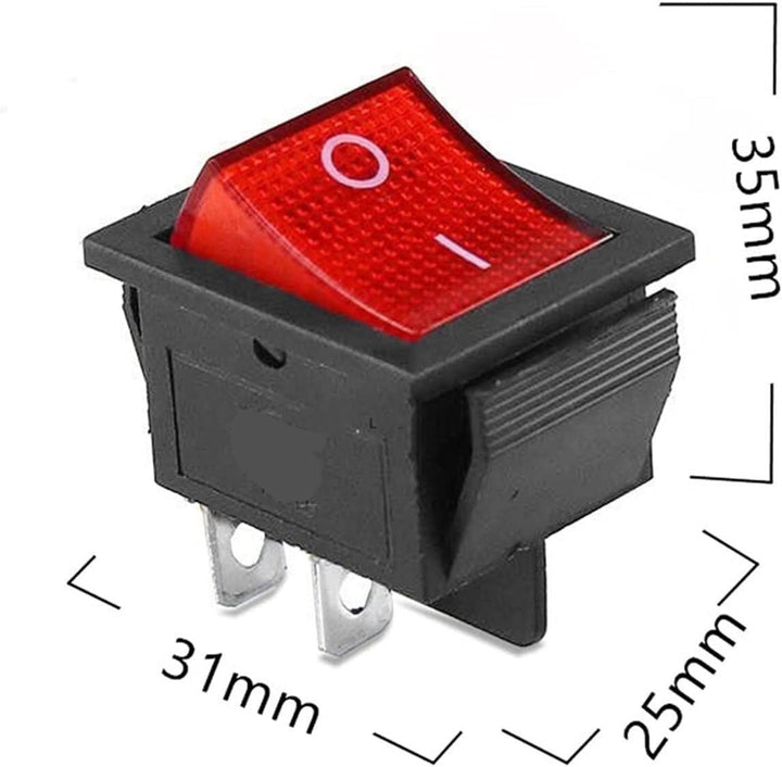 Switch Balancín interruptor 16a/250v 20a/125v 2 Polos 1 Tiro 2 Posición - Tecneu