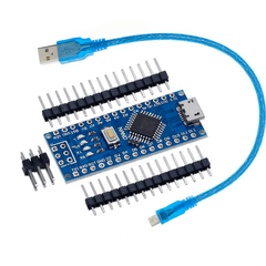 Tarjeta de desarrollo Nano V3.0 Atmega 328p Pines Desoldados