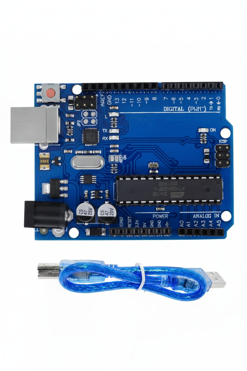 Tarjeta de desarrollo Uno R3 DIP Desmontable Con Cable USB