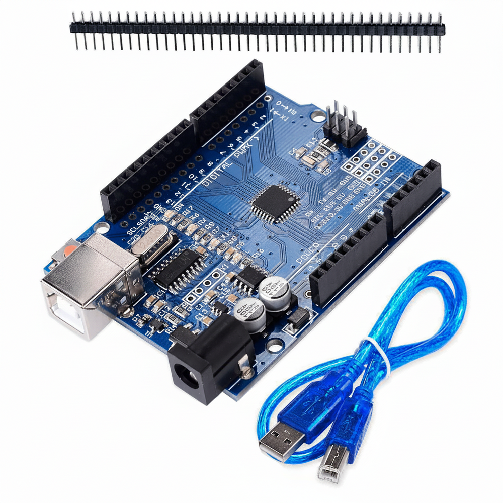 Tarjeta de desarrollo Uno R3 SMD Con Cable Usb